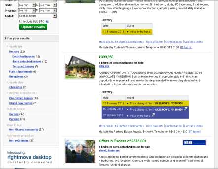added in last 24 hours on rightmove