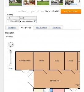 Zoomable floor plans on rightmove