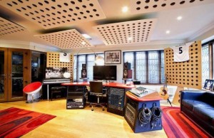 Huge music studio