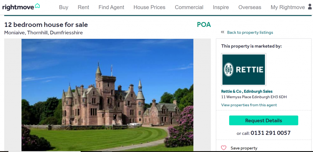 castle for sale